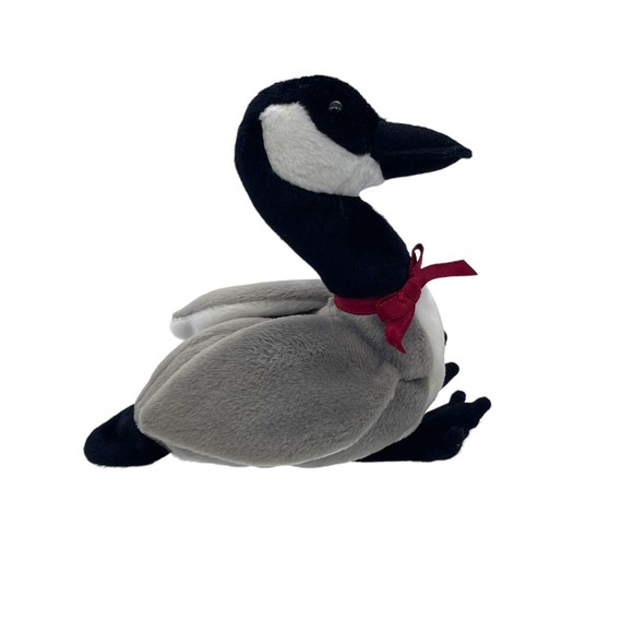 TY Beanie Baby Babies 1998 LOOSY The Canadian Goose Vintage RETIRED Plush Bird - Picture 5 of 11
